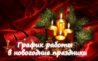 Режим работы в новогодние праздники 2025 года.