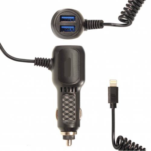 АЗУ YZH-528 (SY-11) for iPhone + 2xUSB 5V/2A, E34-7