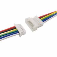 Межплатный кабель JST 1.25MM F+M 2x200мм, 6pin, E38-18 - Межплатный кабель JST 1.25MM F+M 2x200мм, 6pin, E38-18