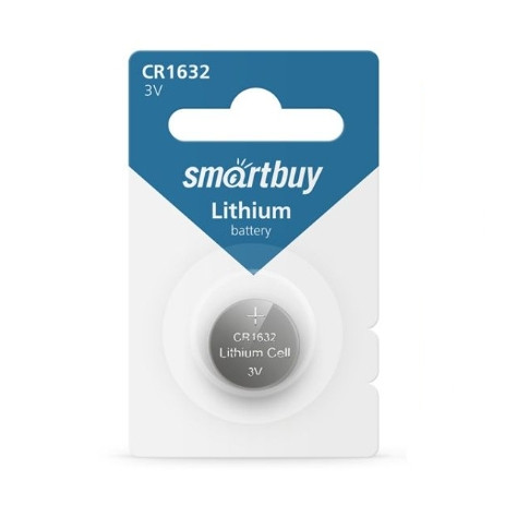 Батарейка CR1632 3V Smartbuy, 1632-2