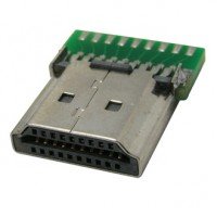 Штекер HDMI A M PCB, K36-20