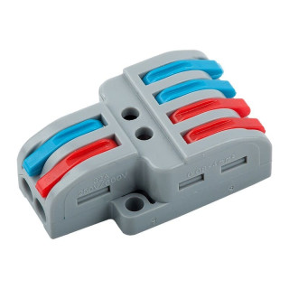 Клемма монтажная разветвительная General GTER7-24 2Х4 провода