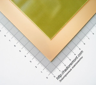 Стеклотекстолит FR4-1 1.5mm 100x150