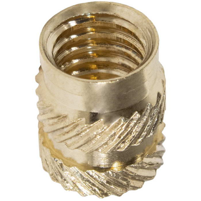 Втулка резьбовая закладная с отверстием М6 L=13 Т2