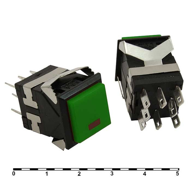 Кнопочный переключатель KD2-21BER (PSW-22 ФЧЗ)