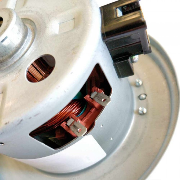 Двигатель пылесоса, 1400W, D135мм, d130мм, H113мм, h135мм, VC07W198F, 230V