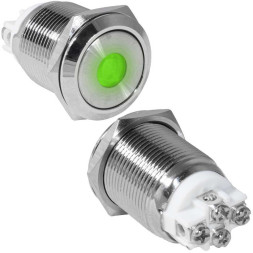 Кнопка антивандальная GQ19F-10ZD/G/N off-on