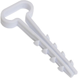 Фиксатор для кабеля ДХП 10 - 5 (бел) (100шт)