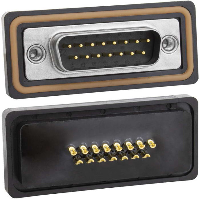 Разъем DB-15M IP67