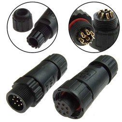 Разъем герметичный SZC-190 8pin (IP68)