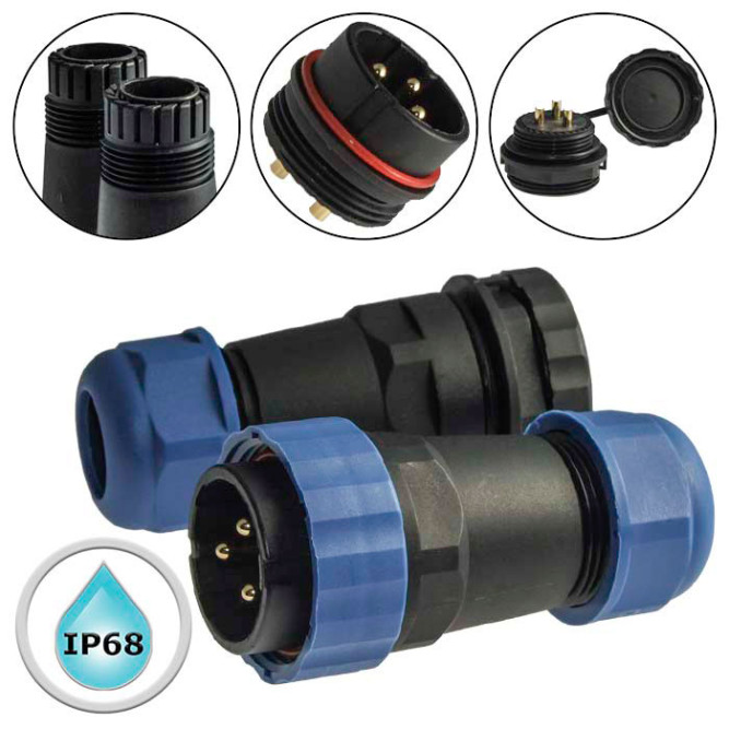 Разъем герметичный SZC28 3P-F-M