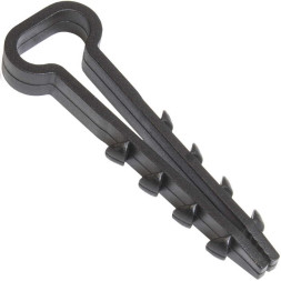 Фиксатор для кабеля ДХП 12-6 (черн) (100шт)