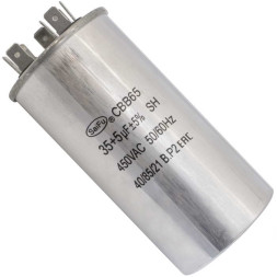 Конденсатор CBB65 35uF + 5uF 450V (SAIFU)