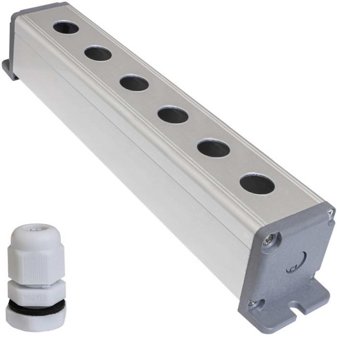 Корпус кнопочного поста BP-AL-6-16-W