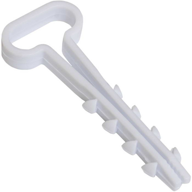 Фиксатор для кабеля ДХП 14 - 6 (бел) (100шт)