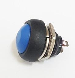 Кнопка PBS-33B blue OFF-(ON)