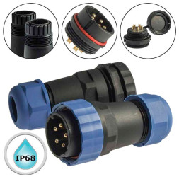 Разъем герметичный SZC28 5P-F-M