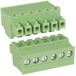 Клеммник 15EDGKB-3.5-06P-14-100Z(H)