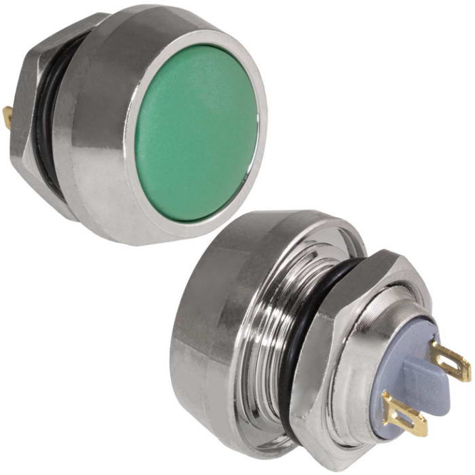 Кнопка антивандальная GQ12B-10/G/N off-(on)