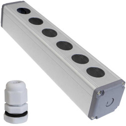 Корпус кнопочного поста BP-AL-6-22-N