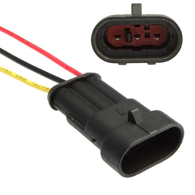 Разъем DJ7031-1.5-11 (18AWG 200mm)