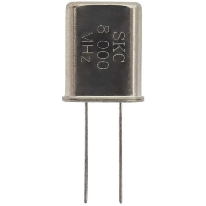 Кварцевый резонатор HC49U 8 MHz 16pF 30ppm