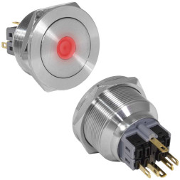 Кнопка антивандальная GQ30PF-11ZD/R/N on-off+off-on