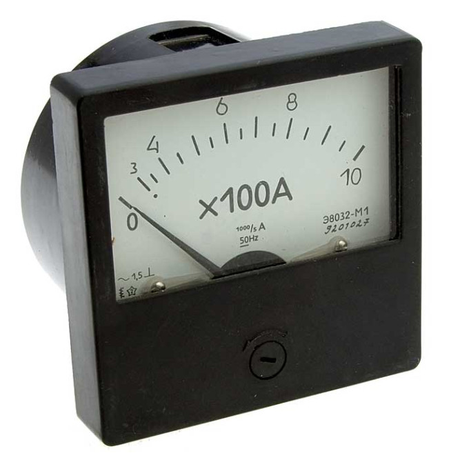 Прибор щитовой Э8032 1КА/5 (50ГЦ)