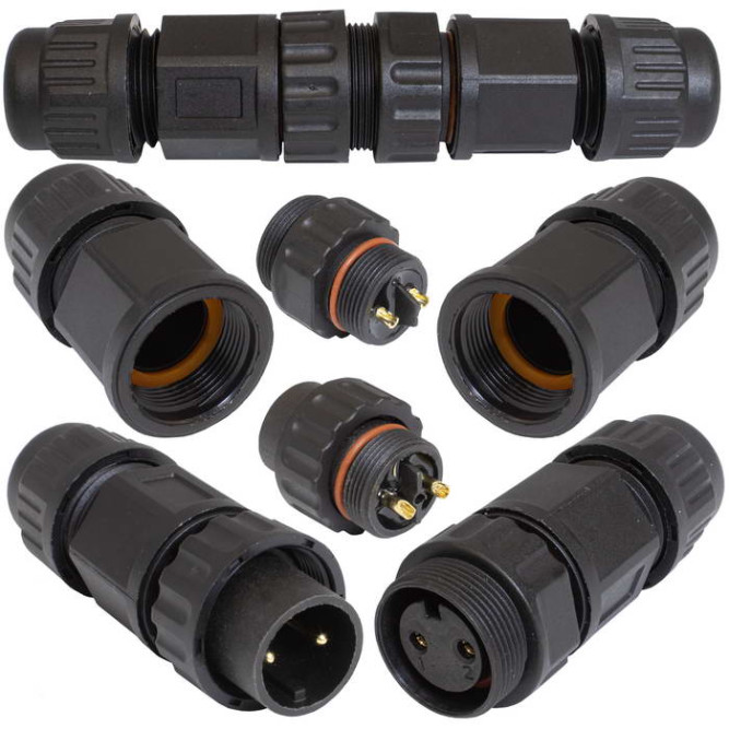 Разъем герметичный SZC-260 2pin (IP68)