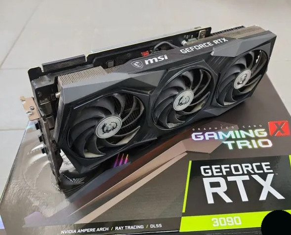 Видеокарта MSI GeForсe RTX 3090 Gaming X Trio 24G (Б/у)