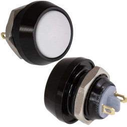 Кнопка антивандальная GQ12B-10/J/B/W/N off-(on)