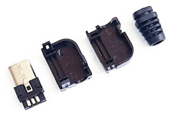 Штекер MicroUSB 5pin №4