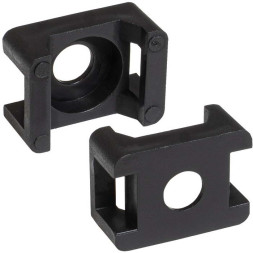 Фиксатор для кабеля ПМО 22х16 (черн) (100шт)