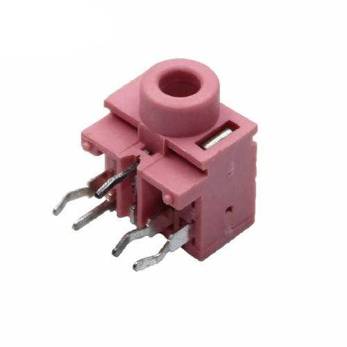 Гнездо PJ-317 3,5 mm, розовый
