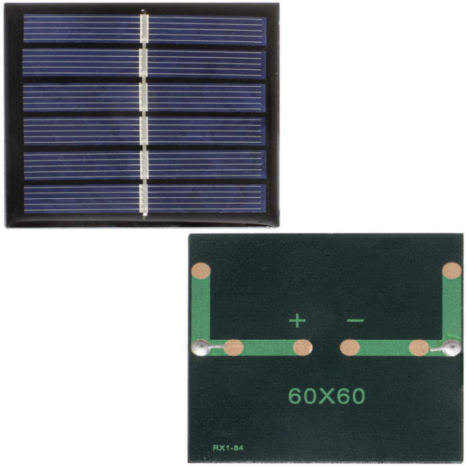 Солнечная панель SP02 60х60 mm