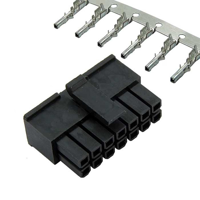 Разъем MMF-2x7F pitch 3.0 mm + Terminal