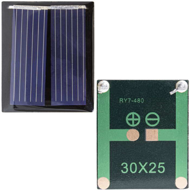 Солнечная панель SP10 30х25 mm