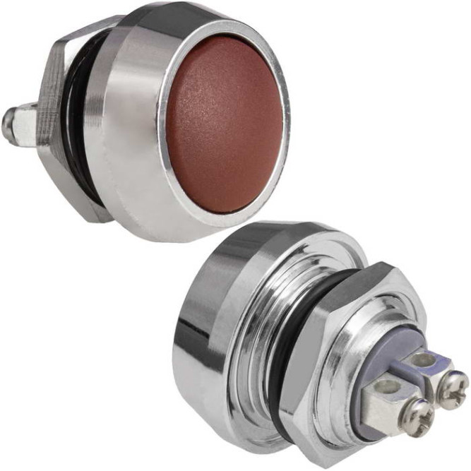 Кнопка антивандальная GQ12B-10/R/N off-(on)