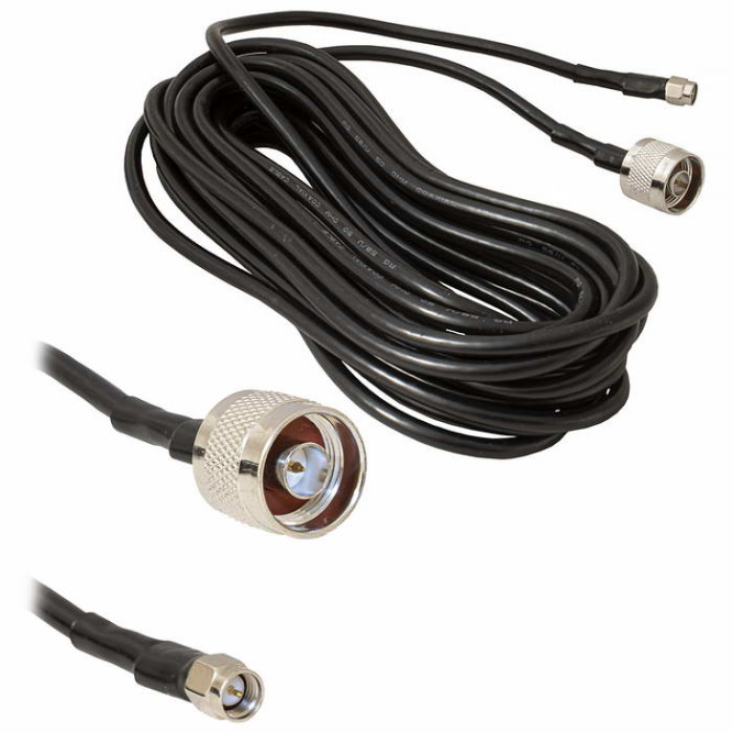 Разъем N male RG58 SMA male 3m