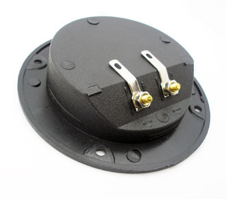 Терминал аудио пластик D=105mm (1-725G)