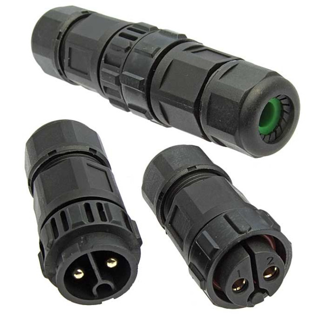 Разъем герметичный SZC-300-2P IP68 (250V 30A)