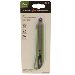 Режущий инструмент 261111 Нож пластиковый корпус 9 мм