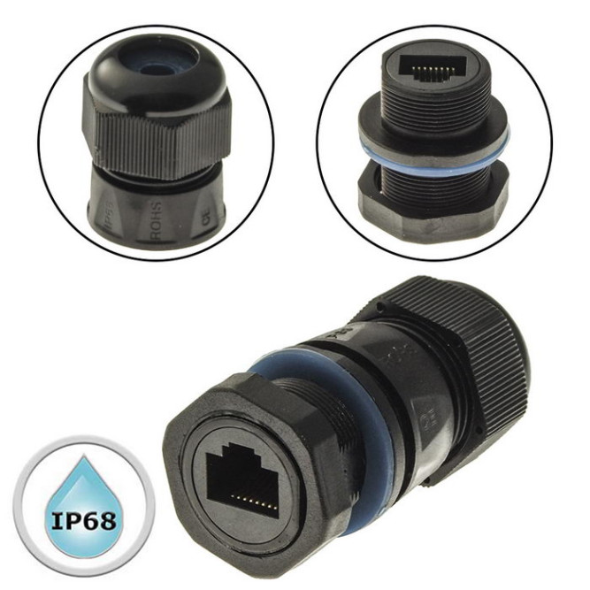 Разъем герметичный RJ45M20Z1-6A