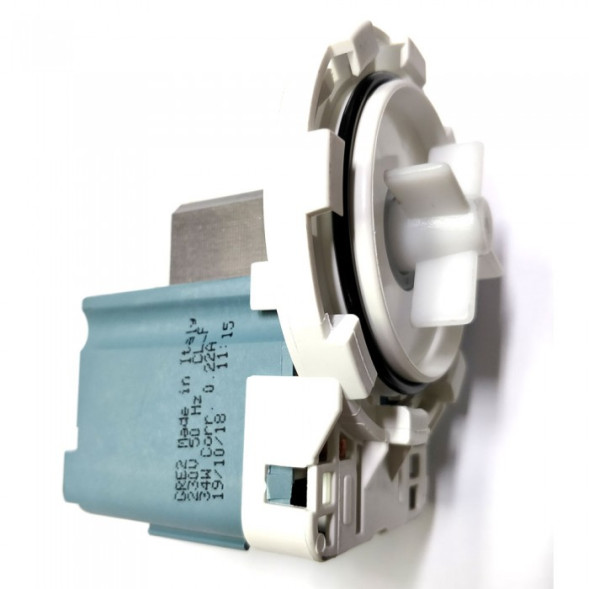 Помпа 34W, GRE для LG, Ardo, клеммы сзади вместе, на защелках, 220V