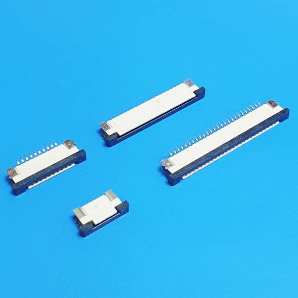 Разъем для FPC/FFC шлейфов 8 pin, шаг 1мм, контакты сверху