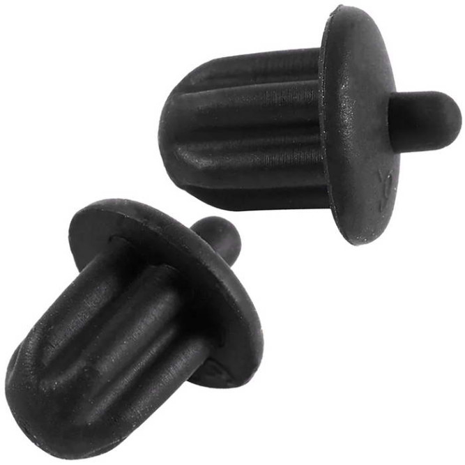 Аудио разъем Rubber plug 6.35mm Jack 01 black