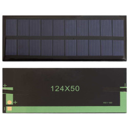 Солнечная панель SP21 124х50 mm