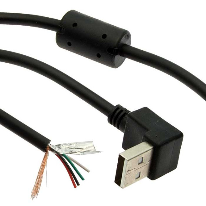 Компьютерный шнур USB-A M-R 1.7m F