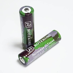 Аккумулятор 18650 ROTEKORS unprotected Li-ion