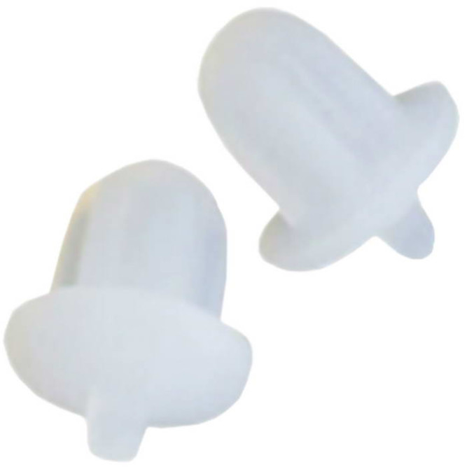 Аудио разъем Rubber plug 6.35mm Jack 01 white